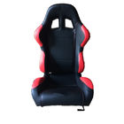 China High Performance Black Sport Racing Seats Fabric And Carbon Look Material company