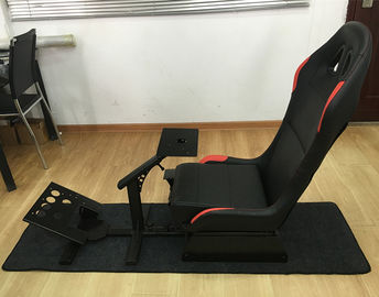 China Adjustable Folding Racing Simulator Seat With Support of Steering Wheel+Pedal+Sh 1012B factory