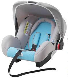 China Gray And Blue Child Safety Car Seats With Side - Impact Protection System factory