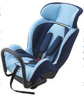 China Portable Child Safety Car Seats With Adjustable Headrest / Fabric + Sponge company