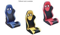 Large Custom Universal Car Racing Seats With Two Hole Safety Blk Cover