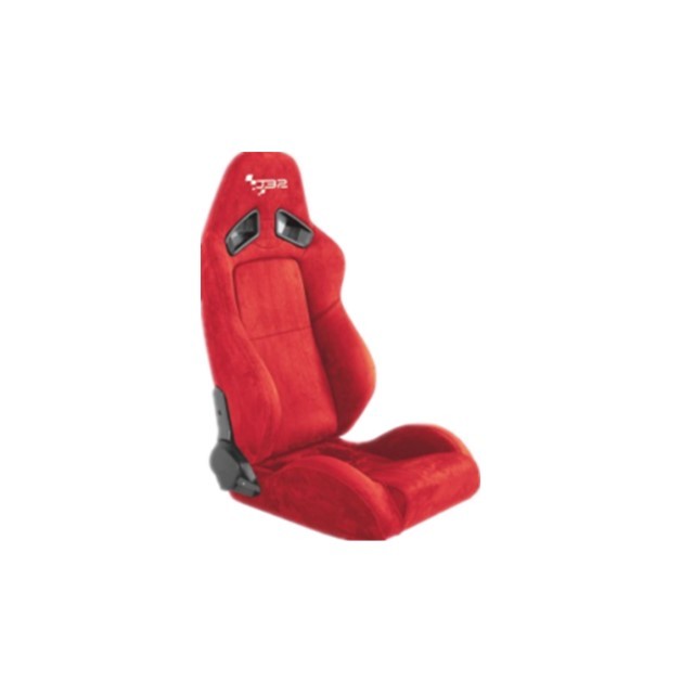 Adjustable Custom Racing Seats / Red Leather Racing Seats Suede Material