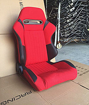 Comfortable Sports Car Seats / Universal Racing Seats With Single Slider JBE1042