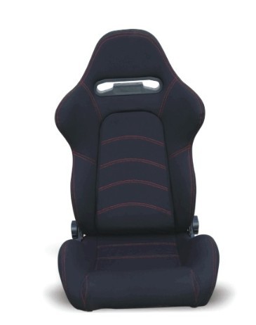 UV Protected Durable Fabric Or Leather Sport Racing Seats Easy Installation