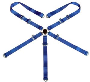 China 3&quot; 5 Point Racing Safety Belts With Polyester Webbing + Steel Buckle factory